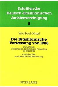 Die Brasilianische Verfassung Von 1988