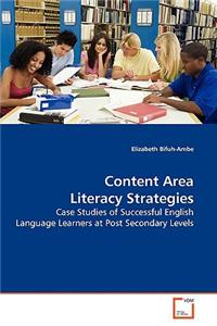 Content Area Literacy Strategies