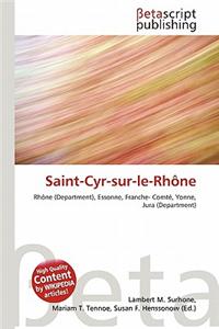 Saint-Cyr-Sur-Le-Rh Ne