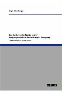 Archivo del Terror in der Vergangenheitsaufarbeitung in Paraguay