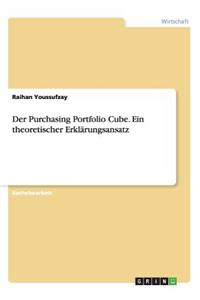 Purchasing Portfolio Cube. Ein theoretischer Erklärungsansatz