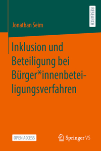 Inklusion Und Beteiligung Bei Bürger*innenbeteiligungsverfahren