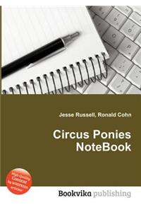 Circus Ponies Notebook