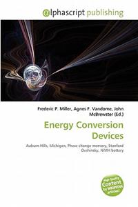 Energy Conversion Devices