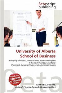 University of Alberta School of Business