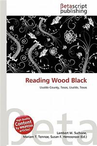 Reading Wood Black