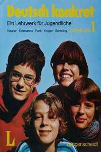 Deutsch Konkret 1 Textbook with Cassette