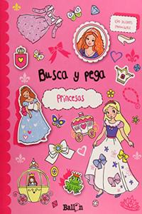 Princesas - Busca y pega