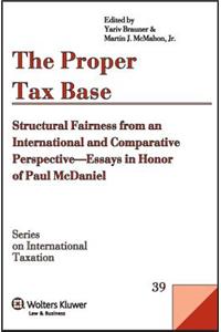 Proper Tax Base