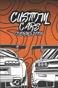 JDM Cars Coloring Book