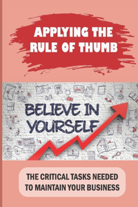Applying The Rule Of Thumb