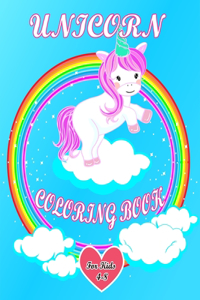 Unicorn Coloring Book For Kids 4-8