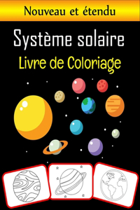 Système solaire Livre de coloriage
