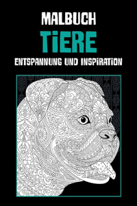 Tiere - Malbuch - Entspannung und Inspiration