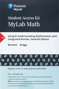 Mylab Math with Pearson Etext Access Code (24 Months) for Using & Understanding Mathematics