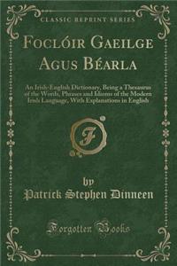Foclóir Gae?ilge Agus Béarla