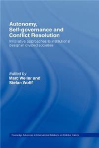 Autonomy, Self Governance and Conflict Resolution