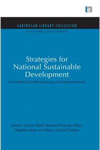 Strategies for National Sustainable Development