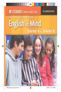 ENGLISH IN MIND COMBOS STARTER A & B CLASS AUDIO CDS