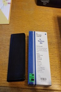 Pocket Bible-KJV-Snap Flap