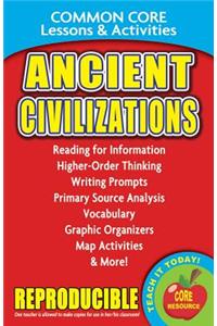 Ancient Civilizations - Common Core Lessons & Activities