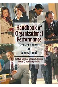 Handbook of Organizational Performance