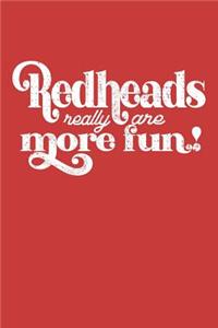 Redheads Really Are More Fun!
