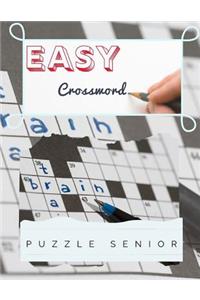 Easy Crossword Puzzle Senior