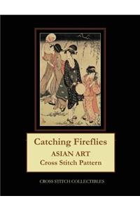 Catching Fireflies: Asian Art Cross Stitch Pattern