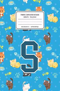 Primary Composition Notebook Grades K-2 Story Journal S