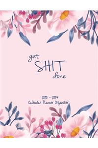 Get Shit Done 2020-2024 Calendar Planner Organizer