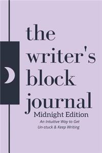 The Writer's Block Journal Midnight Edition