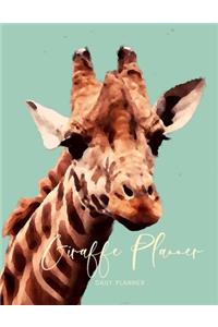 2020 2021 15 Months Giraffe Daily Planner