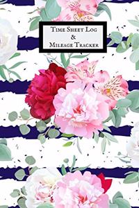 Time Sheet Log & Mileage Tracker