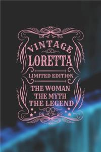 Vintage Loretta Limited Edition the Woman the Myth the Legend