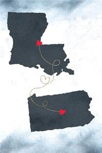 Louisiana & Pennsylvania