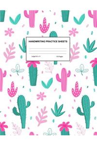 Handwriting Practice Sheets