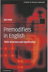 Premodifiers in English