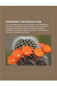 University Introduction