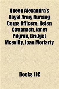Queen Alexandra's Royal Army Nursing Corps Officers