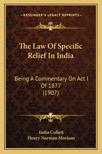 Law Of Specific Relief In India