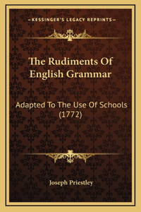 Rudiments Of English Grammar