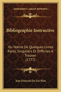 Bibliographie Instructive