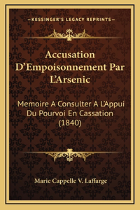 Accusation D'Empoisonnement Par L'Arsenic