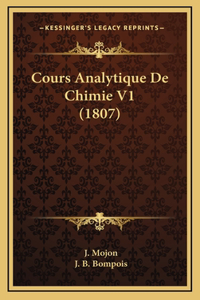Cours Analytique De Chimie V1 (1807)