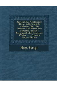 Sprachliche Plaudereien