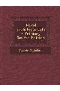 Naval Architects Data