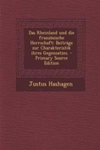 Das Rheinland Und Die Franzosische Herrschaft