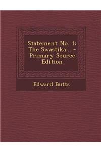 Statement No. 1