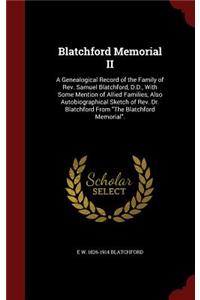 Blatchford Memorial II